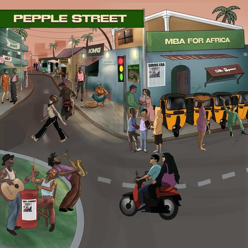Pepple Street album cover